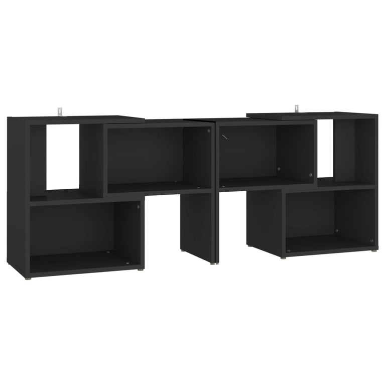Tv-meubel 104x30x52 cm spaanplaat zwart MeubelReus
