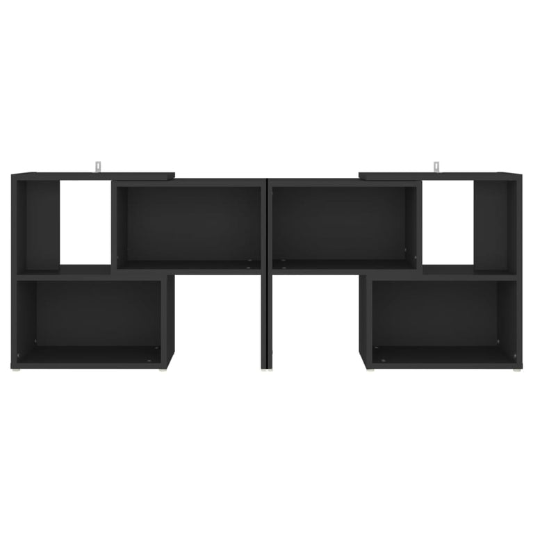 Tv-meubel 104x30x52 cm spaanplaat zwart MeubelReus