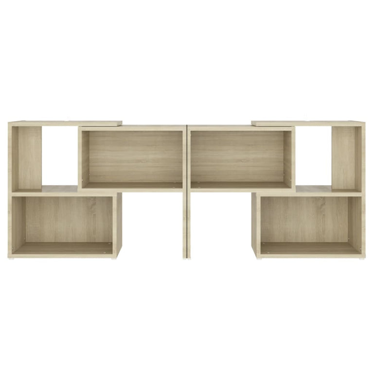 Tv-meubel 104x30x52 cm spaanplaat sonoma eikenkleurig MeubelReus