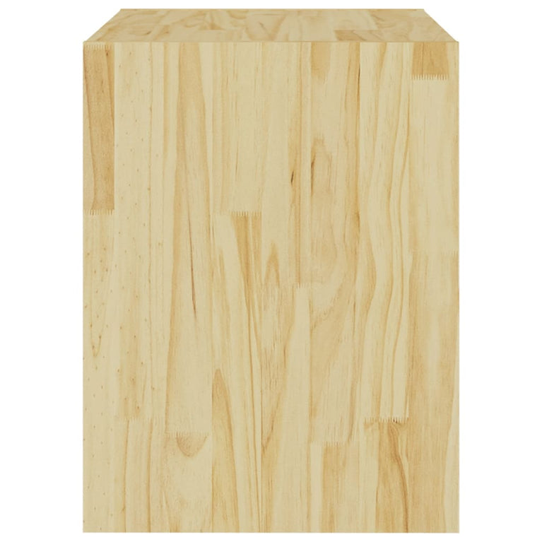 Nachtkastje 40x30,5x40 cm massief grenenhout MeubelReus