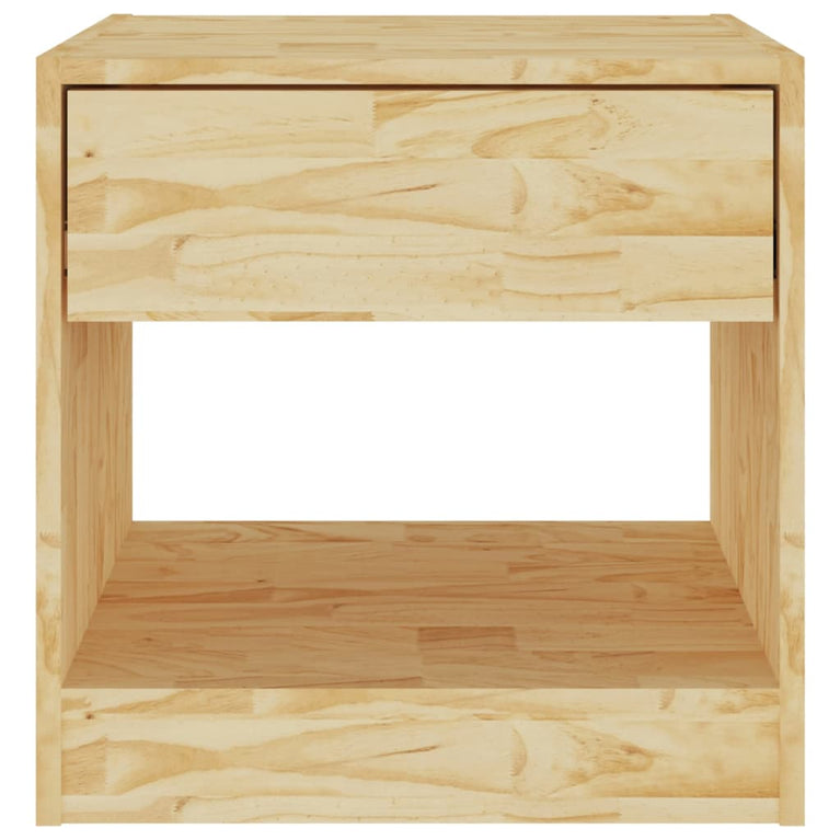 Nachtkastje 40x31x40 cm massief grenenhout MeubelReus