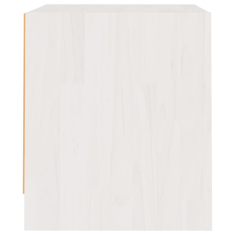 Nachtkastjes 2 st 40x30,5x35,5 cm massief grenenhout wit MeubelReus