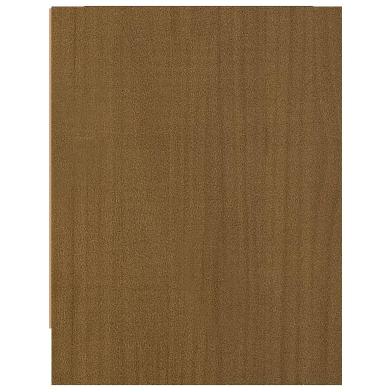 Nachtkastje 40x30,5x40 cm massief grenenhout honingbruin MeubelReus