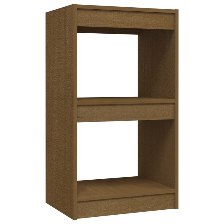 Boekenkast 40x30x71,5 cm massief grenenhout honingbruin MeubelReus