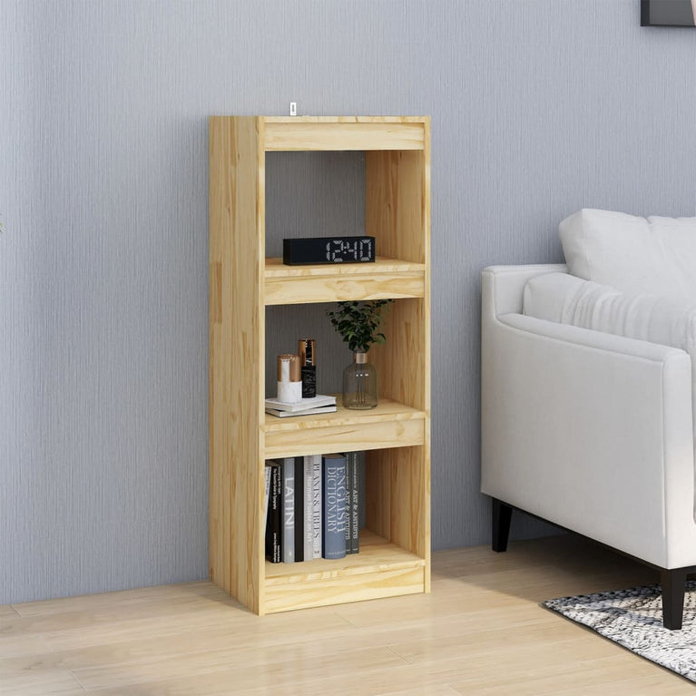 Boekenkast / kamerscherm 40x30x103,5 cm massief grenenhout MeubelReus