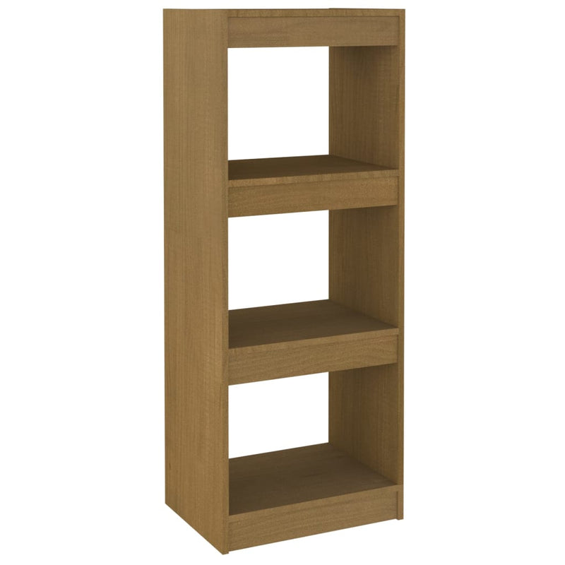 Boekenkast/kamerscherm 40x30x103,5 cm grenenhout honingbruin MeubelReus
