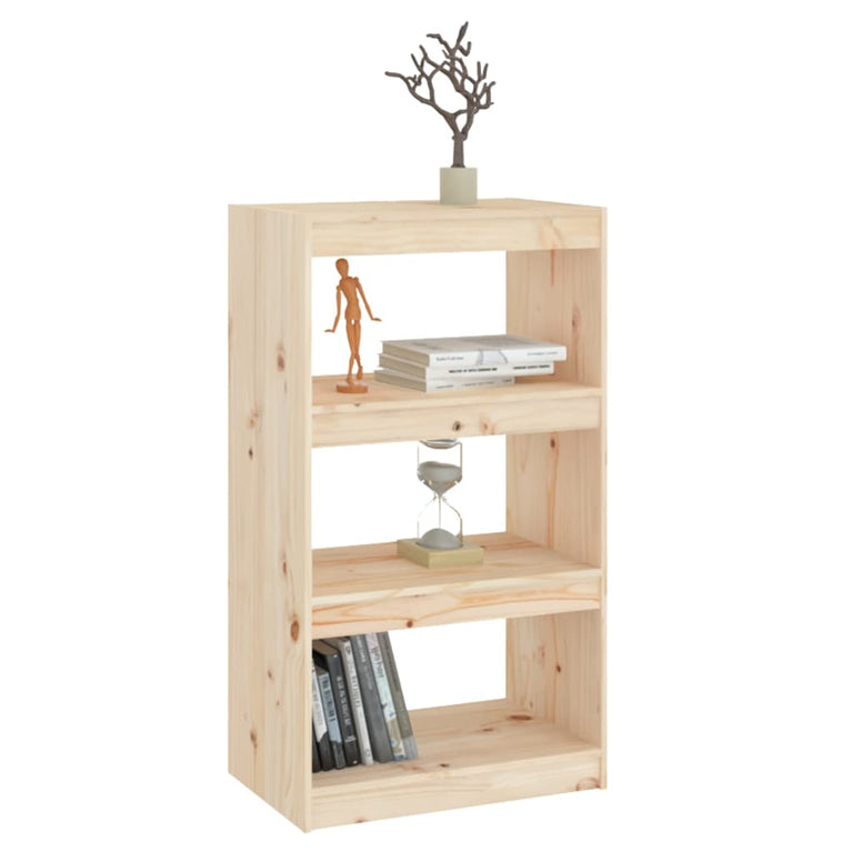 Boekenkast/kamerscherm 60x30x103,5 cm massief grenenhout MeubelReus