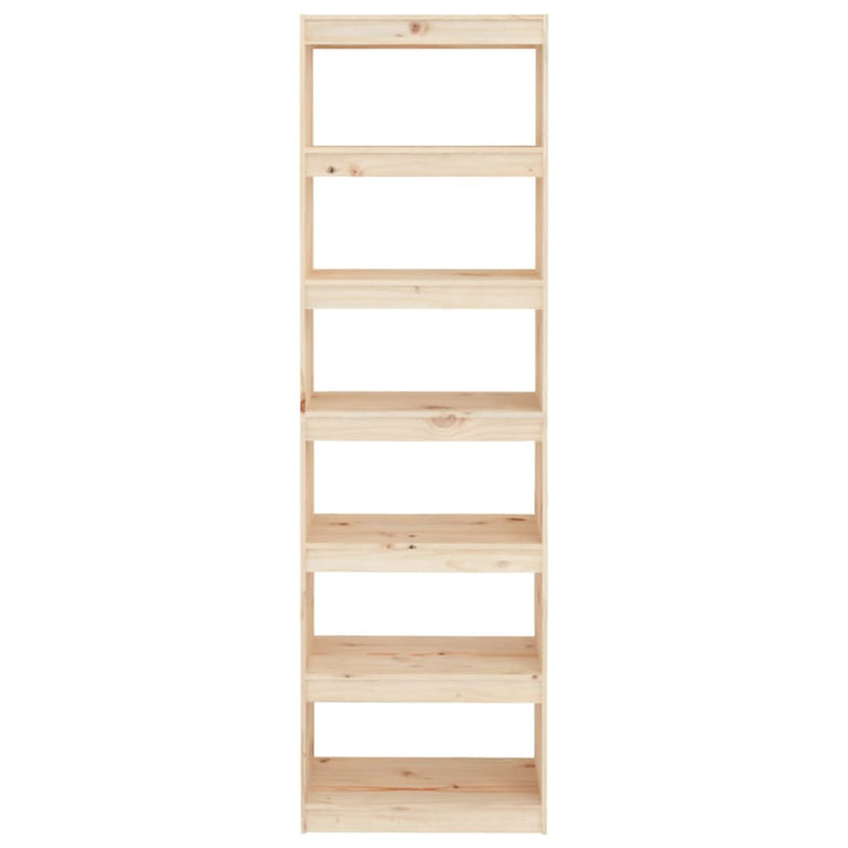 Boekenkast/kamerscherm 60x30x199,5 cm massief grenenhout MeubelReus