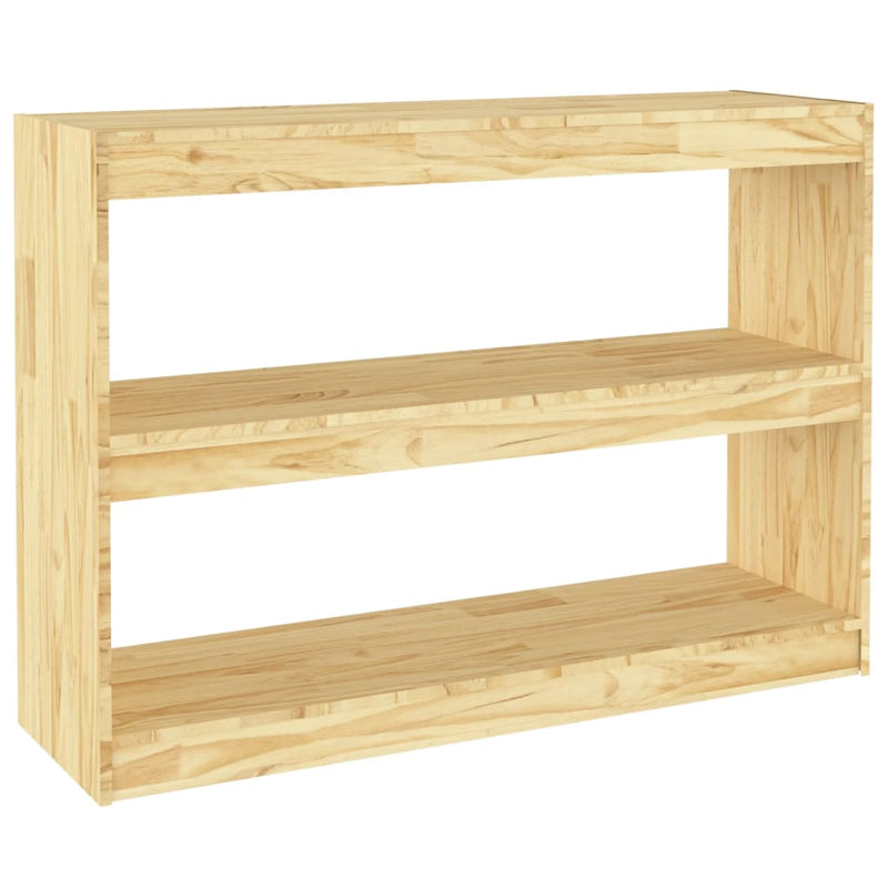 Boekenkast / kamerscherm 100x30x71,5 cm massief grenenhout