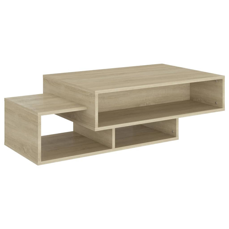 Salontafel 105x55x32 cm spaanplaat sonoma eikenkleurig MeubelReus