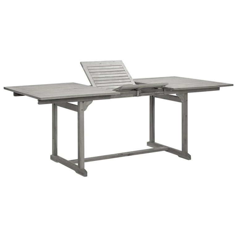 Tuintafel (150-200)x100x75 cm massief acaciahout MeubelReus
