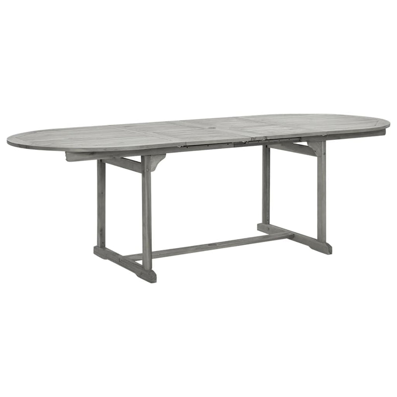 Tuintafel (160-240)x100x75 cm massief acaciahout MeubelReus