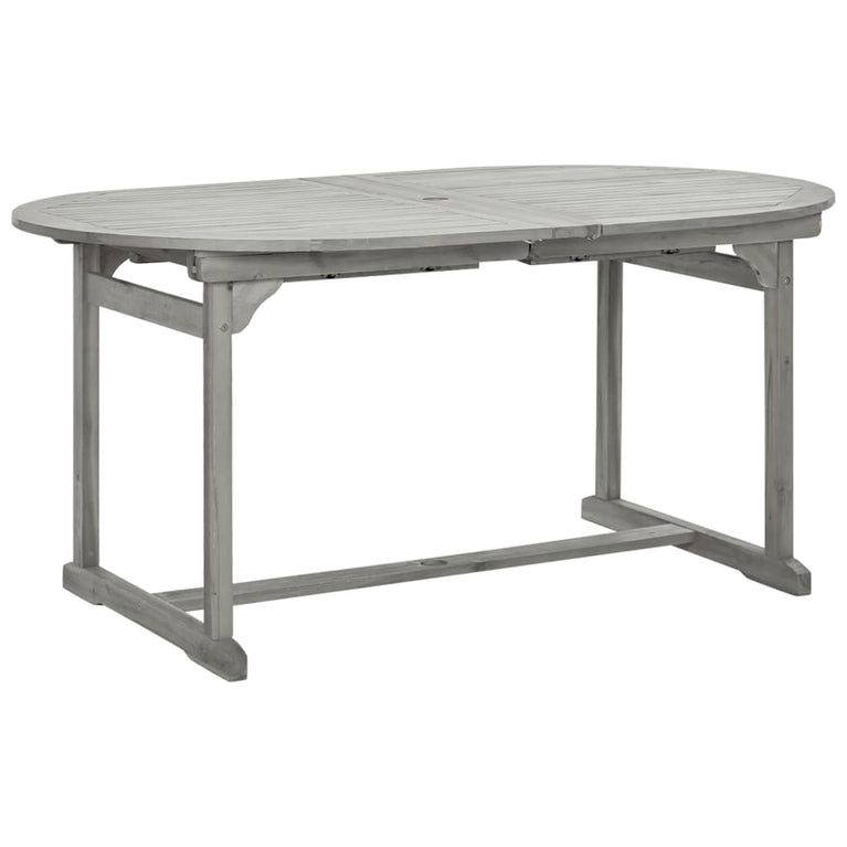 Tuintafel (160-240)x100x75 cm massief acaciahout MeubelReus
