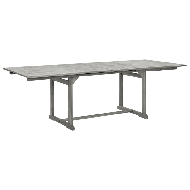Tuintafel (160-240)x100x75 cm massief acaciahout MeubelReus