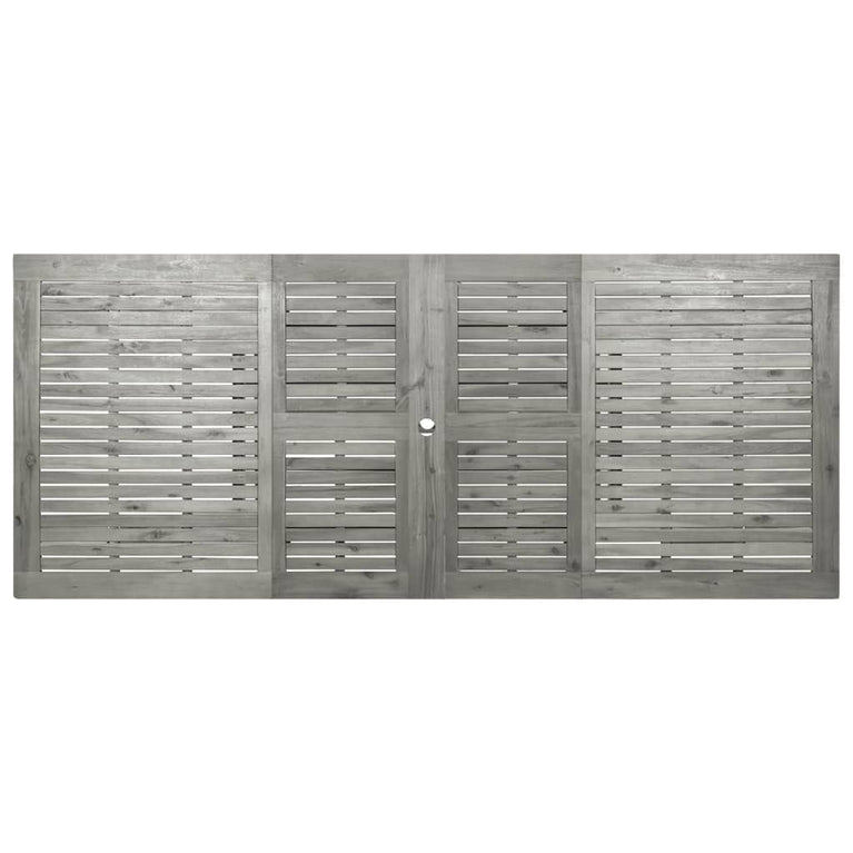 Tuintafel (160-240)x100x75 cm massief acaciahout MeubelReus