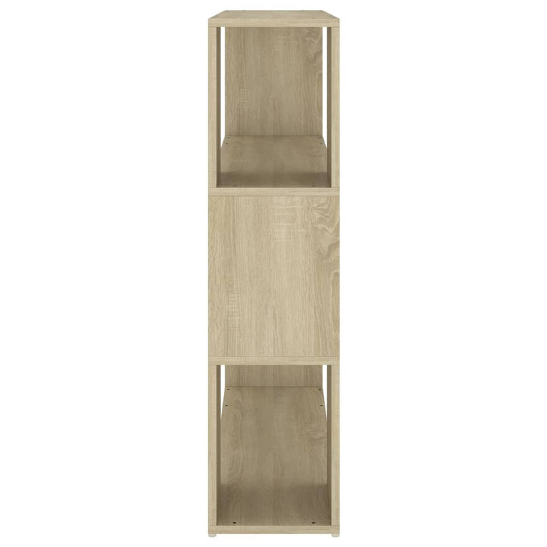vidaXLBoekenkast/kamerscherm 100x24x94 cm sonoma eikenkleurig