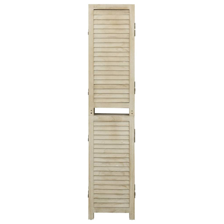 Kamerscherm met 3 panelen 105x165 cm massief paulowniahout MeubelReus