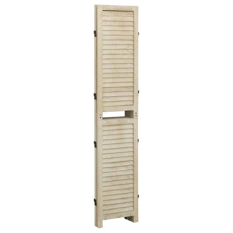 Kamerscherm met 3 panelen 105x165 cm massief paulowniahout MeubelReus