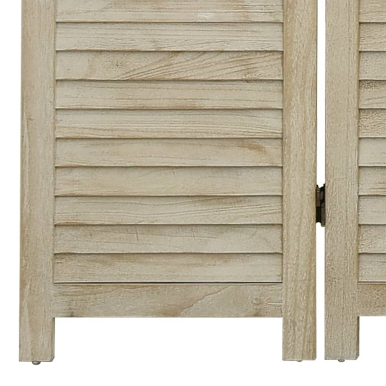 Kamerscherm met 3 panelen 105x165 cm massief paulowniahout MeubelReus