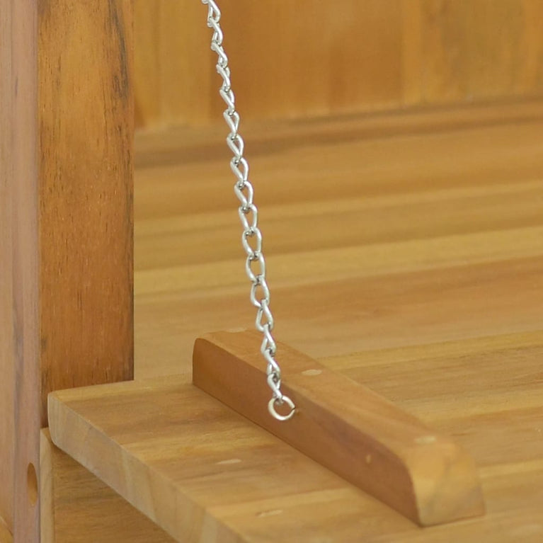 Badkamerkast 90x45x75 cm massief teakhout MeubelReus