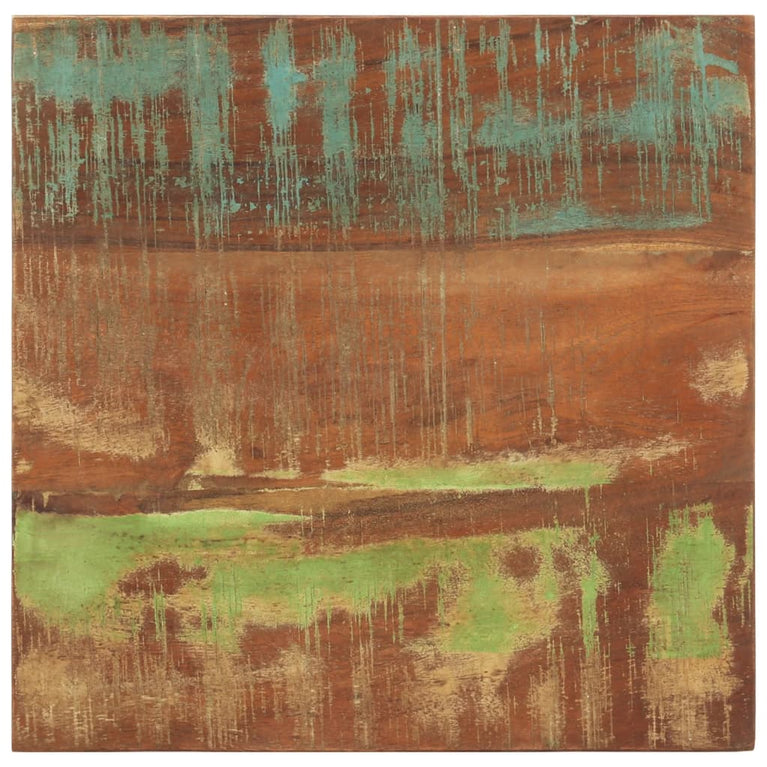 Bijzettafel 35x35x55 cm massief gerecycled hout MeubelReus