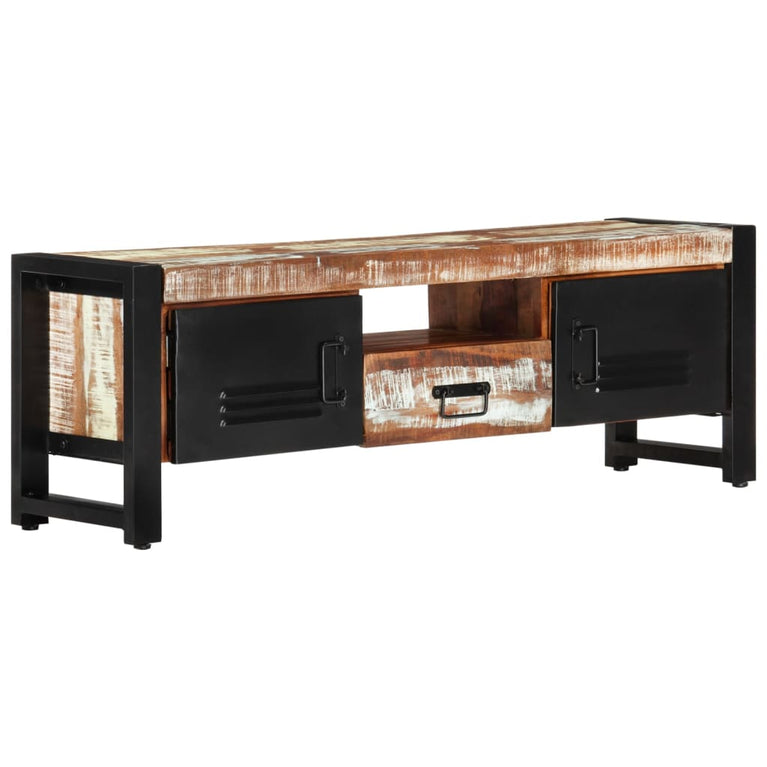 Tv-meubel 120x30x40 cm massief gerecycled hout MeubelReus