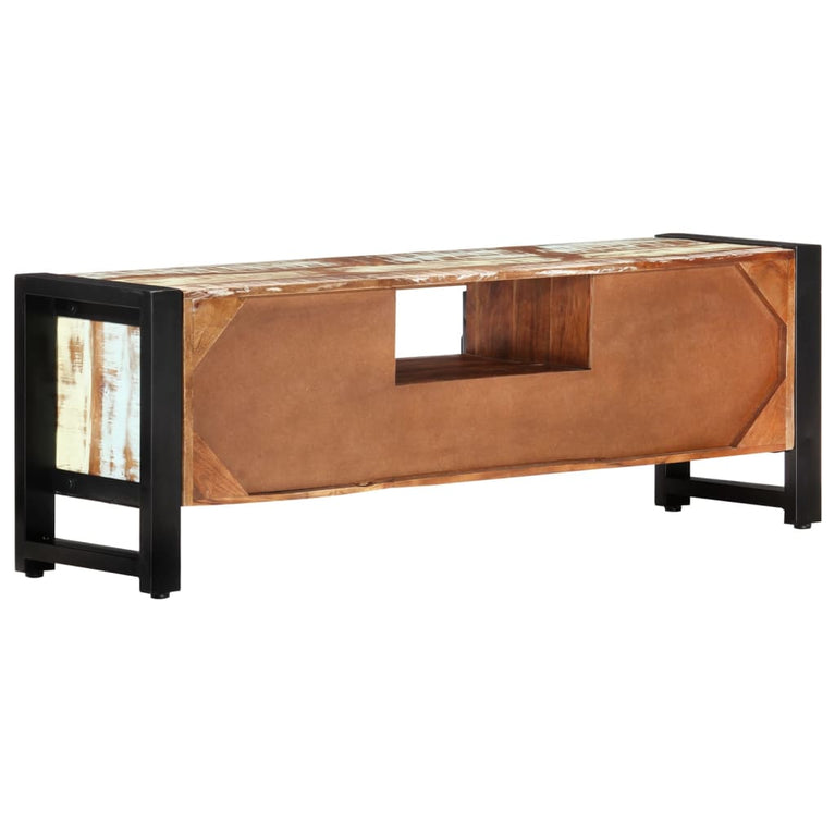 Tv-meubel 120x30x40 cm massief gerecycled hout MeubelReus
