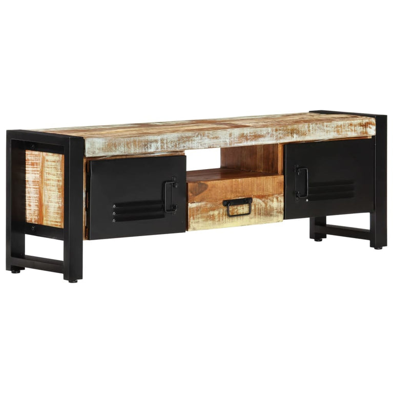 Tv-meubel 120x30x40 cm massief gerecycled hout MeubelReus