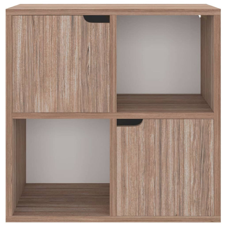 Boekenkast 60x27,5x59,5 cm spaanplaat grijs sonoma eiken MeubelReus