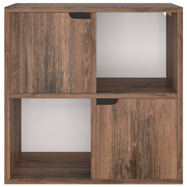 Boekenkast 60x27,5x59,5 cm spaanplaat gerookt eiken MeubelReus