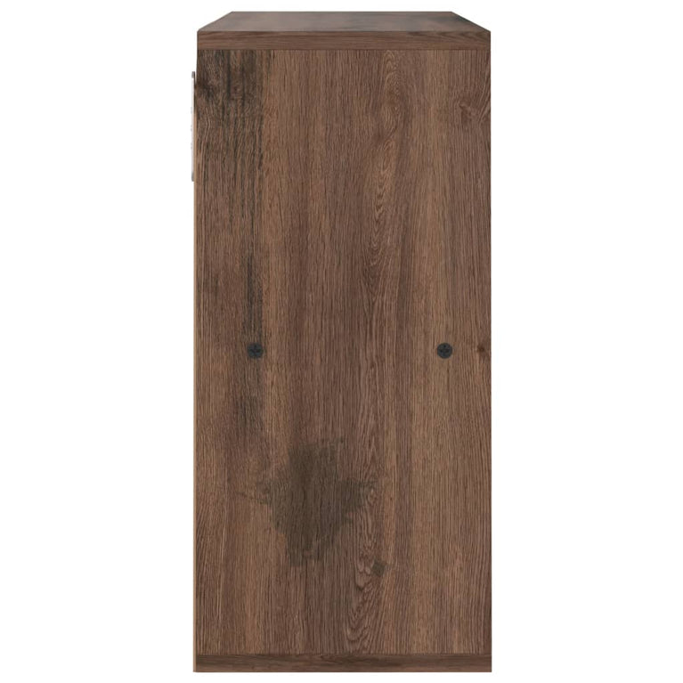 Boekenkast 60x27,5x59,5 cm spaanplaat gerookt eiken MeubelReus