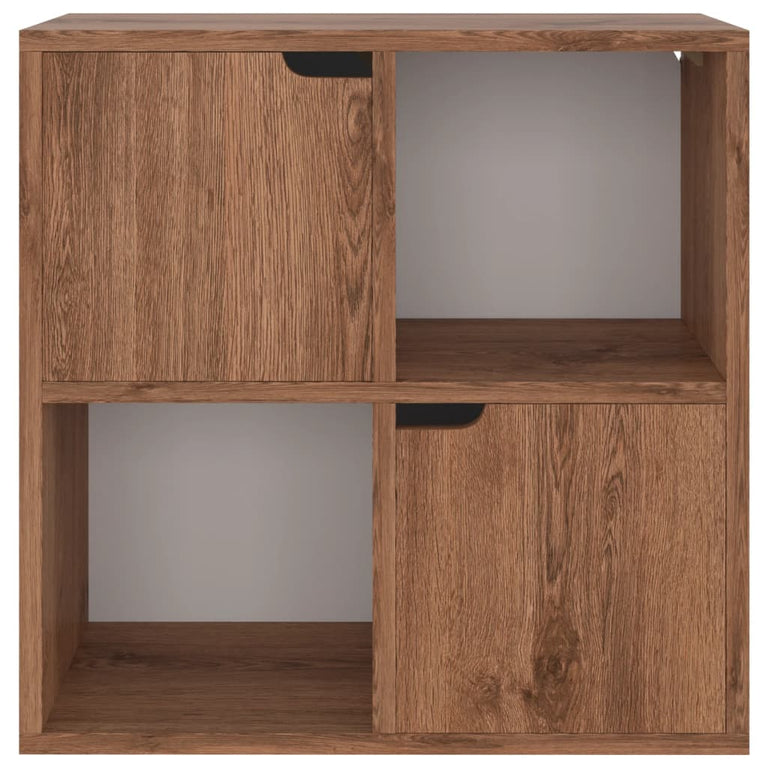 Boekenkast 60x27,5x59,5 cm spaanplaat bruin eiken MeubelReus