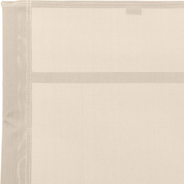 Ligbed staal en textileen crèmekleurig MeubelReus