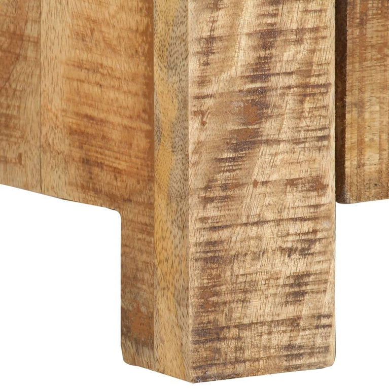 Tv-meubel 110x30x40 cm ruw mangohout MeubelReus