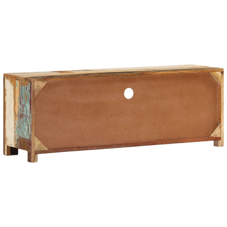 Tv-meubel 110x30x40 cm massief gerecycled hout MeubelReus