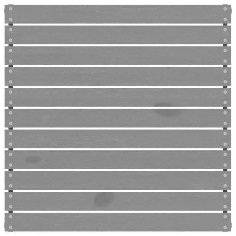 7-delige Loungeset massief grenenhout grijs