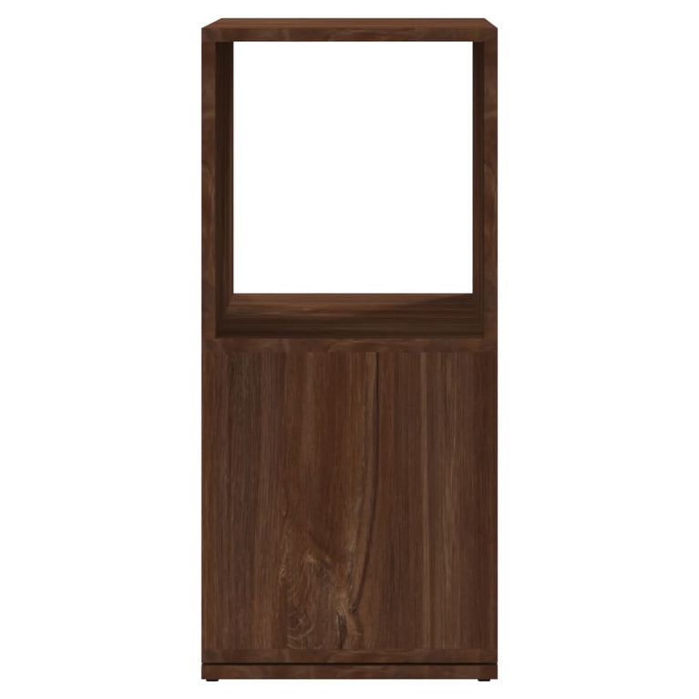Draaikast 34,5x34,5x75,5 cm spaanplaat bruin eikenkleur MeubelReus
