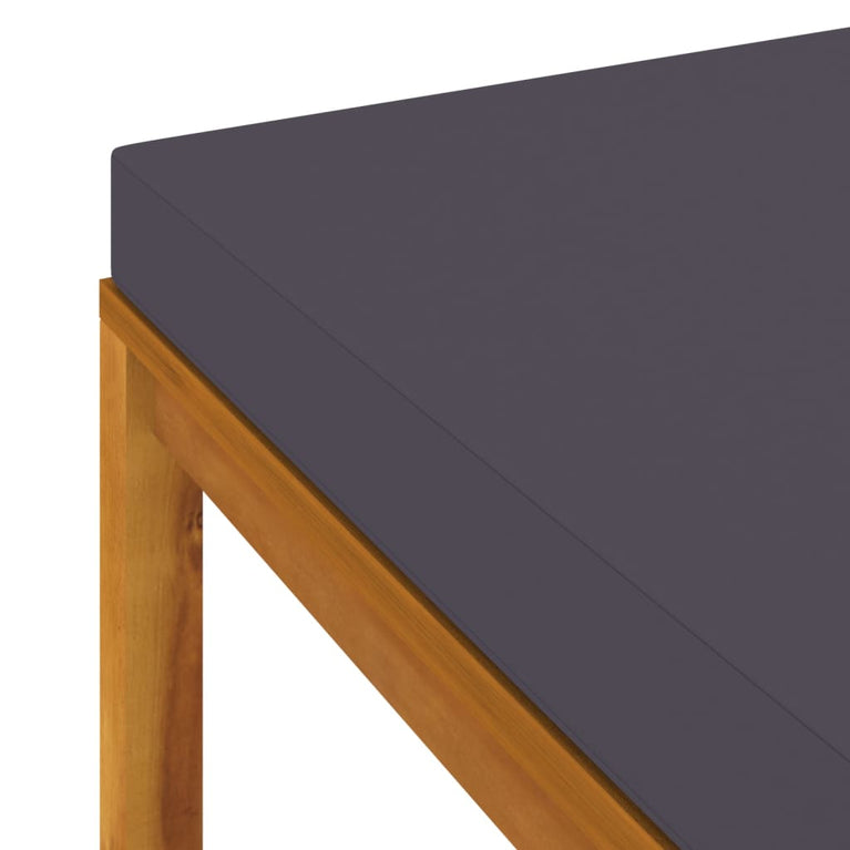 6-delige Loungeset met kussens massief acaciahout MeubelReus