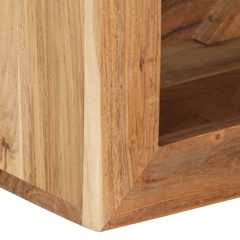 Kruk 40x30x40 cm massief acaciahout