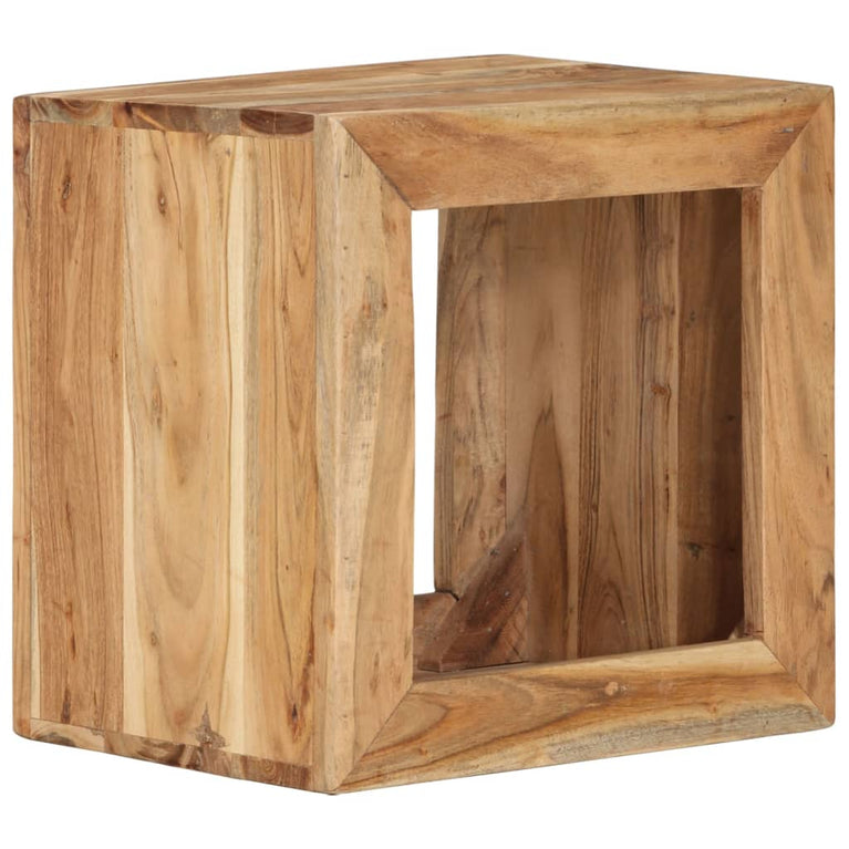 Kruk 40x30x40 cm massief acaciahout