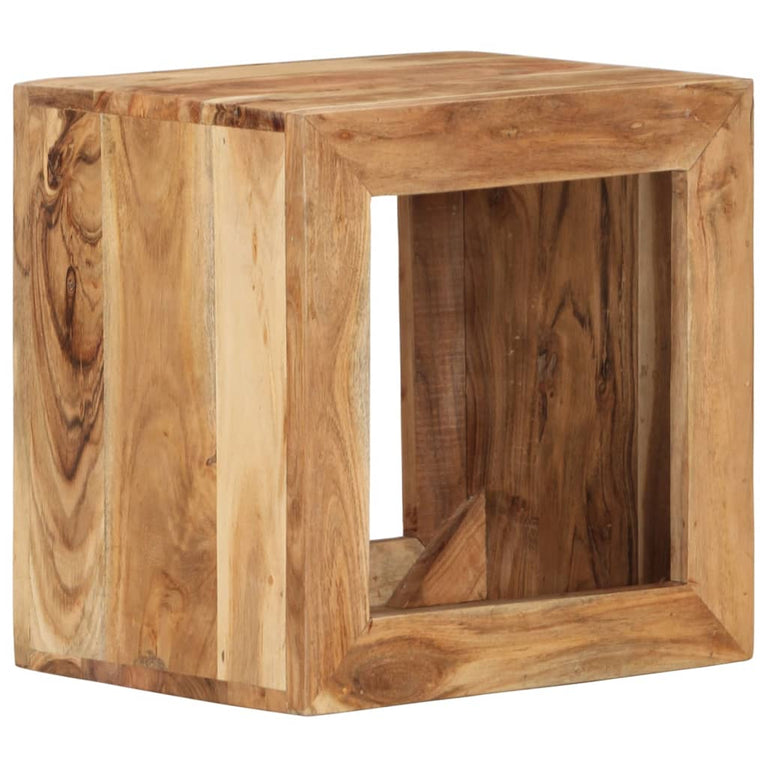 Kruk 40x30x40 cm massief acaciahout