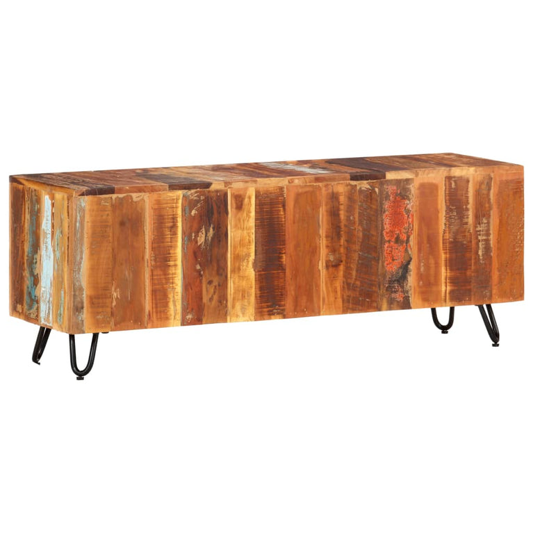 Tv-meubel 110x30x40 cm massief gerecycled hout MeubelReus