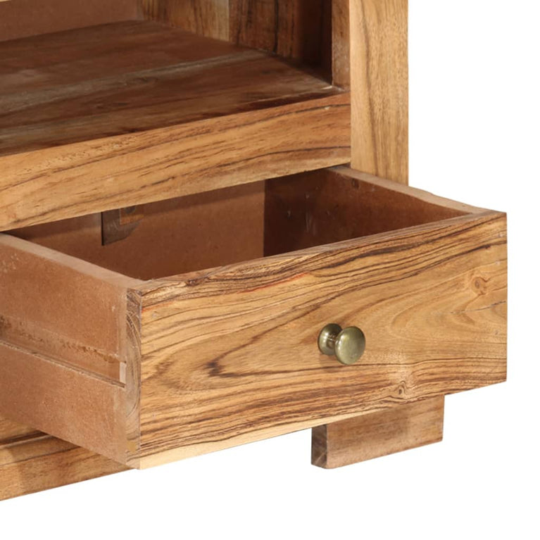 Tv-meubel 110x30x40 cm massief acaciahout bruin MeubelReus