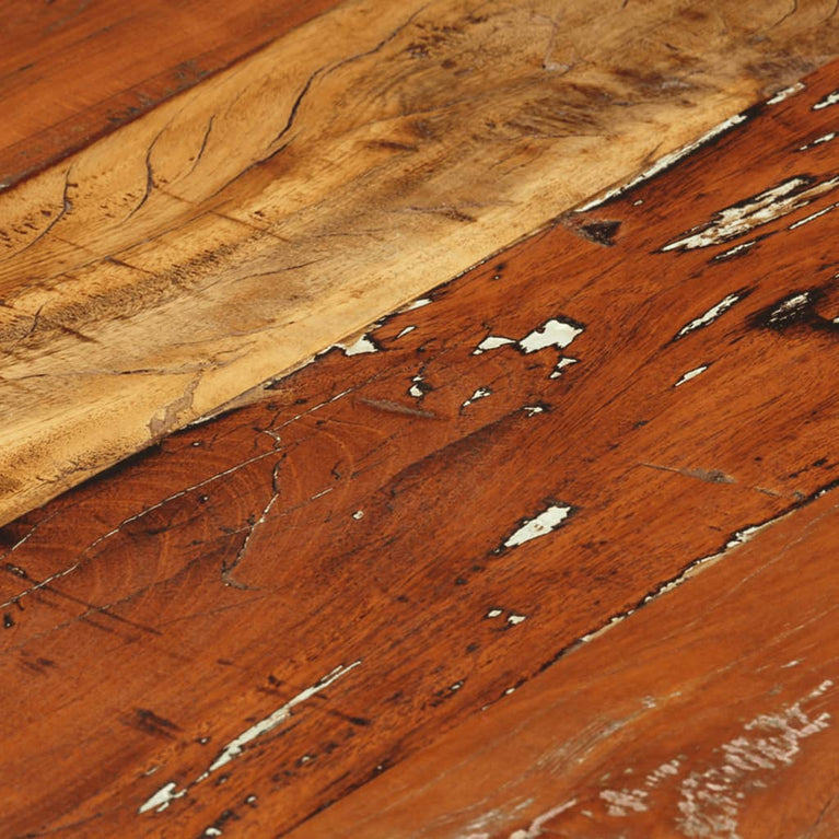 Salontafel Ø68 cm massief gerecycled hout MeubelReus