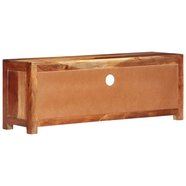 Tv-meubel 110x30x40 cm massief acaciahout MeubelReus