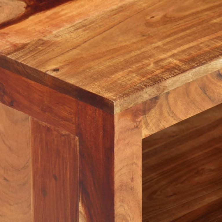 Tv-meubel 110x30x40 cm massief acaciahout MeubelReus
