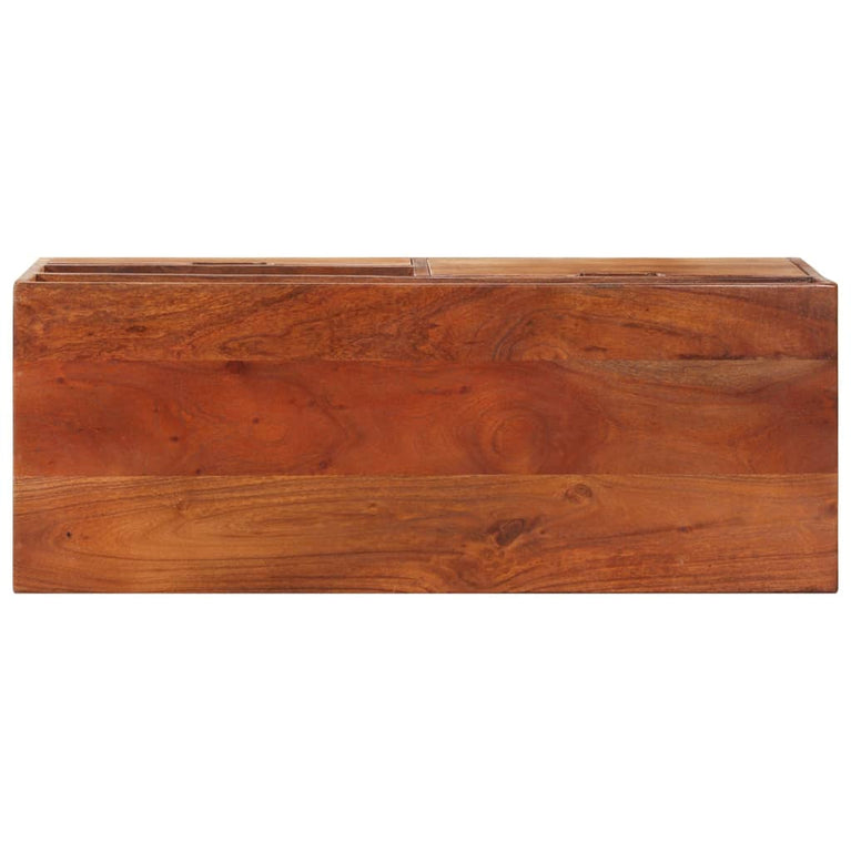 Tv-meubel 80x30x42 cm massief acaciahout MeubelReus