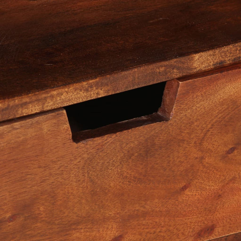 Tv-meubel 80x30x42 cm massief acaciahout MeubelReus
