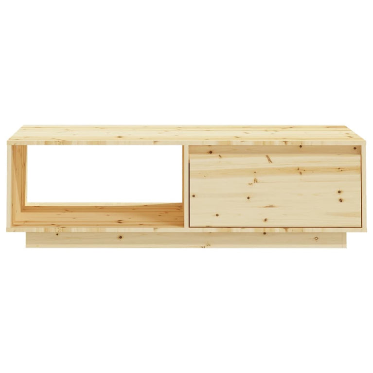 Salontafel 110x50x33,5 cm massief vurenhout MeubelReus