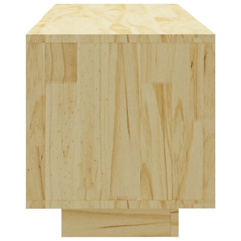 Tv-meubel 110x30x33,5 cm massief grenenhout MeubelReus